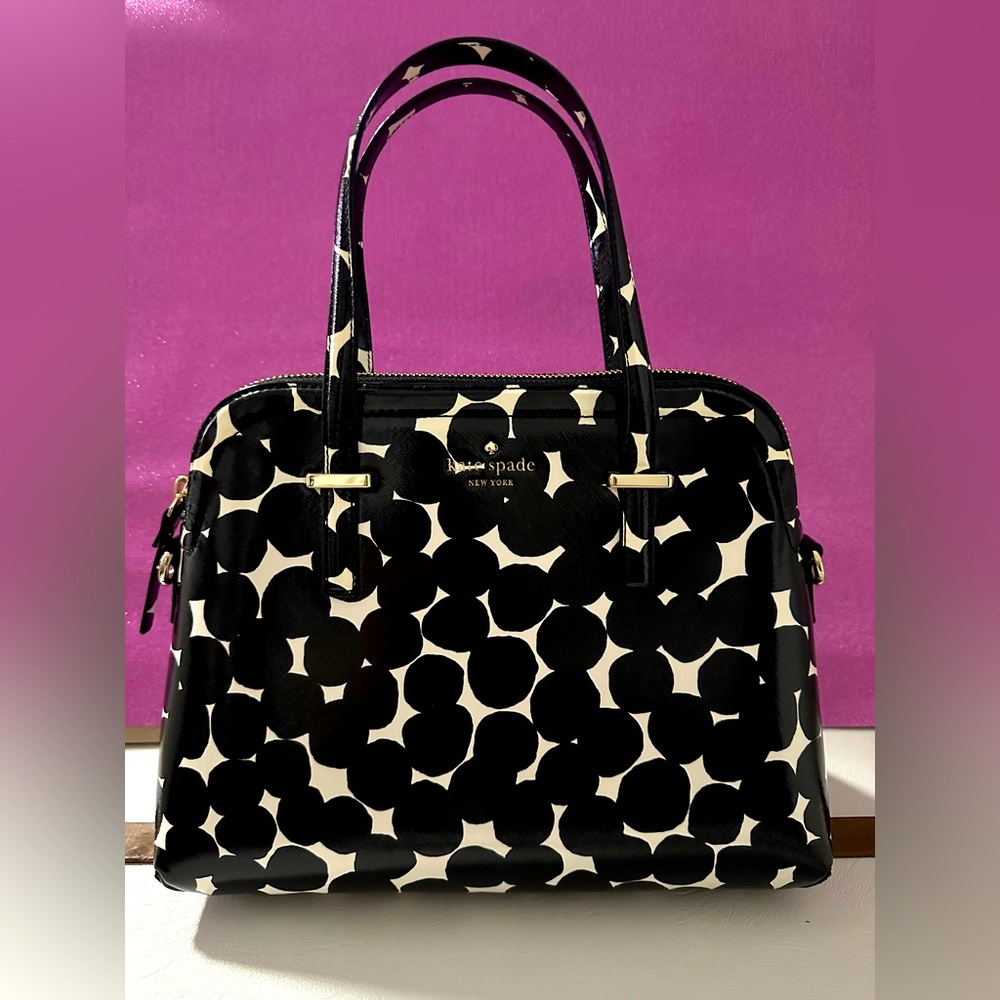 Kate Spade Cedar Street Maise Blot Dot Purse.
